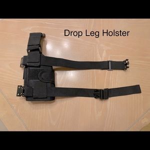Drop Leg Holster. Used a couple times when my son played airsoft. Like New.